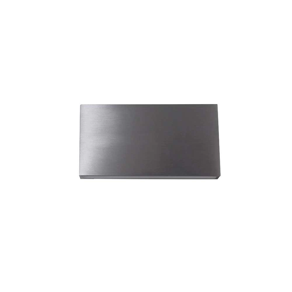 Flat up & down lighter Box 17cm aluminum