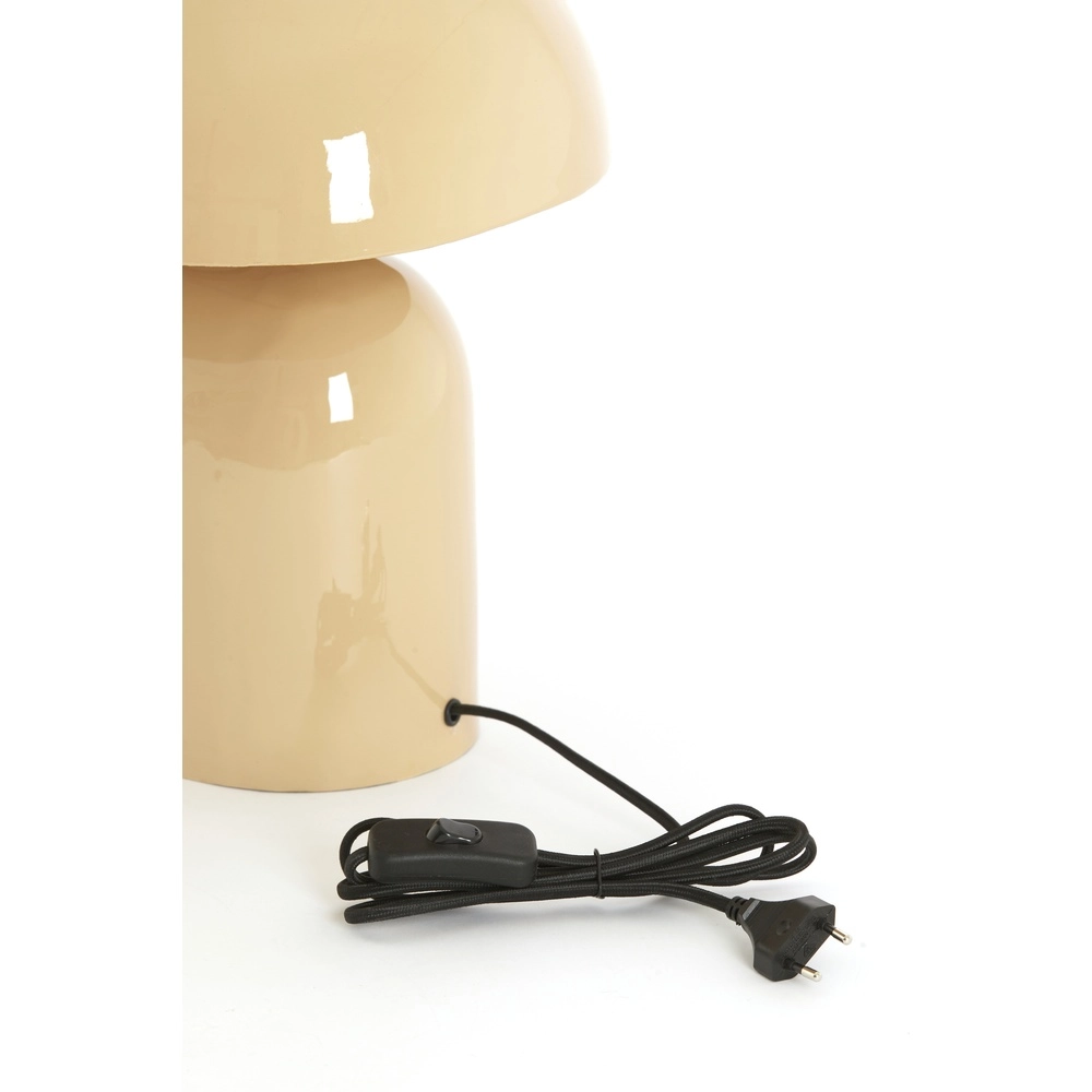 Table lamp Todd oval - gloss sand Light & Living 8717807818937