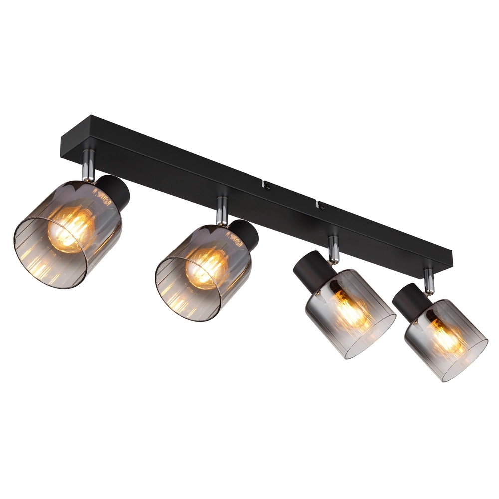 Ceiling lamp Jack 4-light black