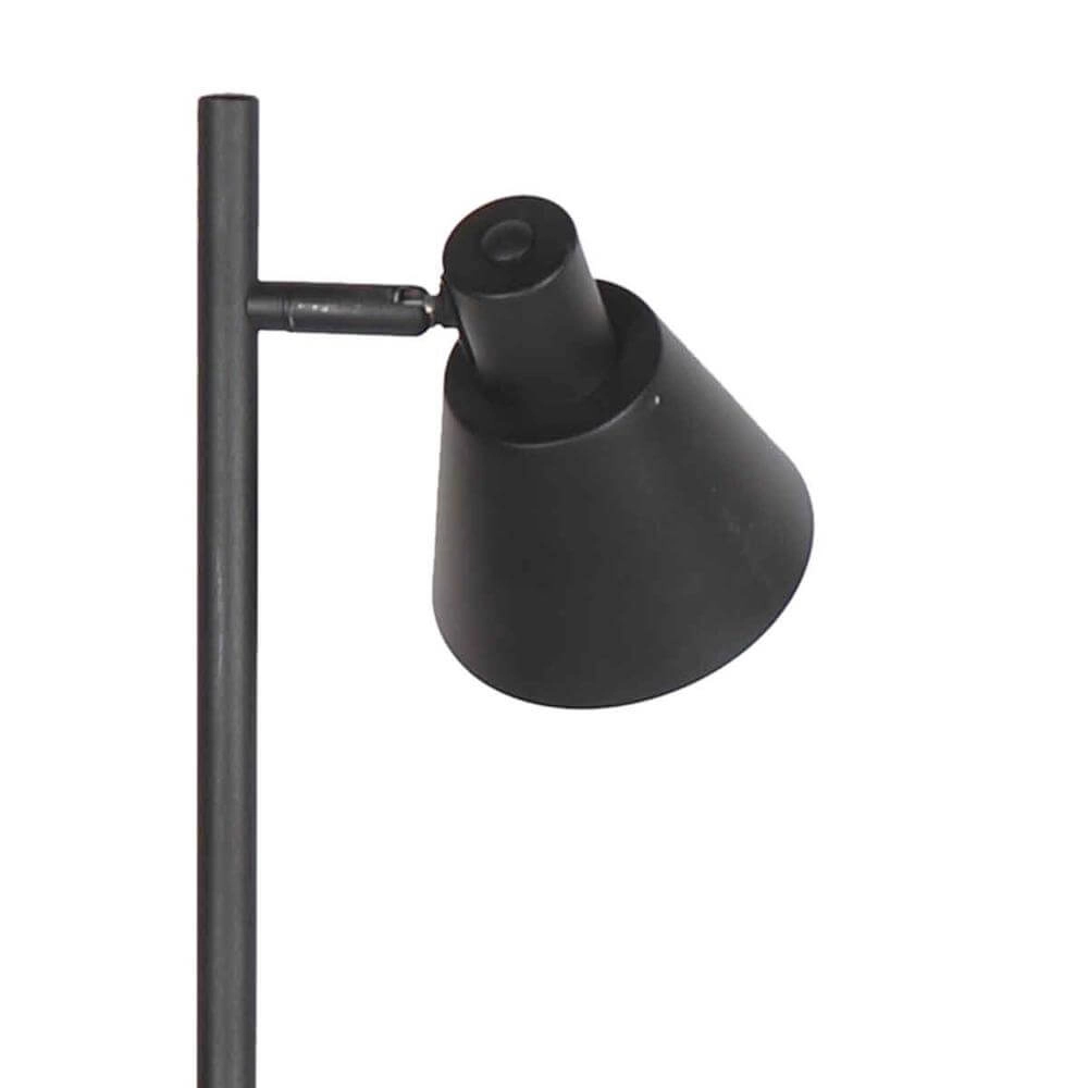 Floor lamp Oeroe black with gold Steinhauer 8712746176360