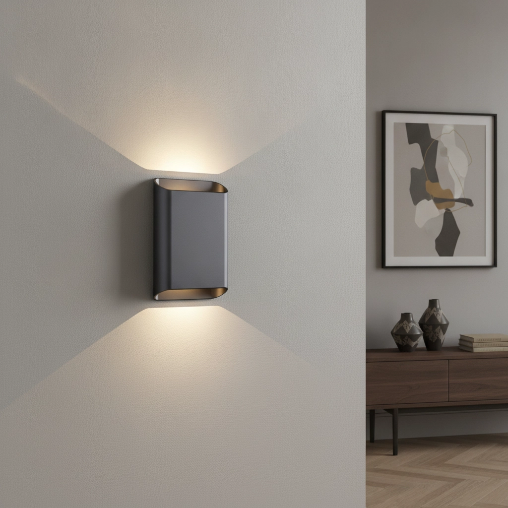 Wall lamp Diaz L DTW Black