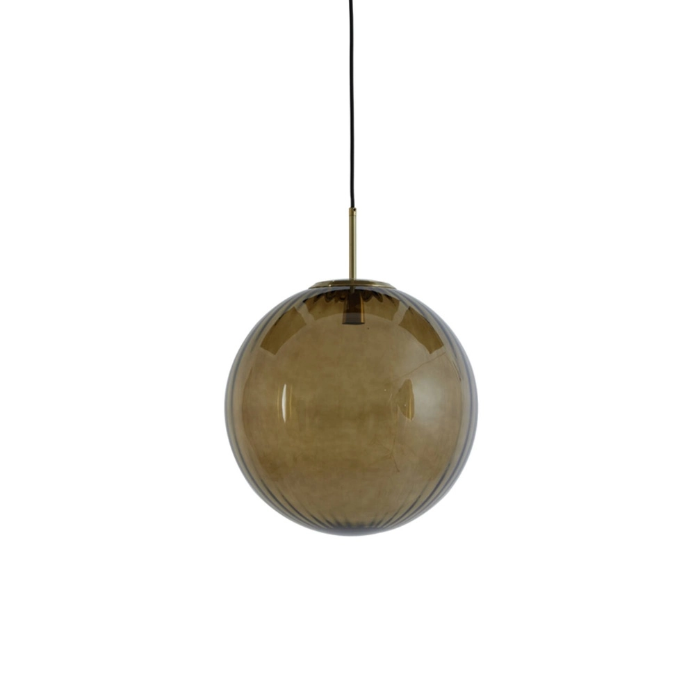 Pendant lamp Magdala Ø 40cm amber