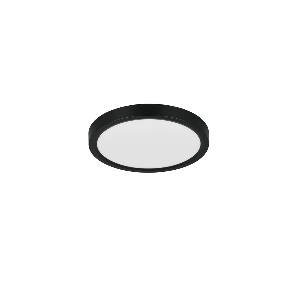 Ceiling light Draco black Ø 23cm Trio 4017807654455