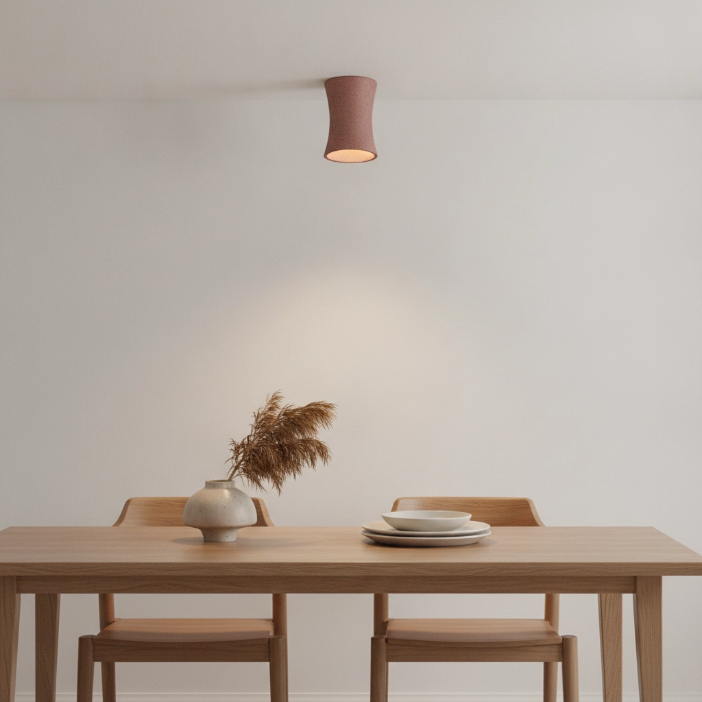 Ceiling lamp Pelia red