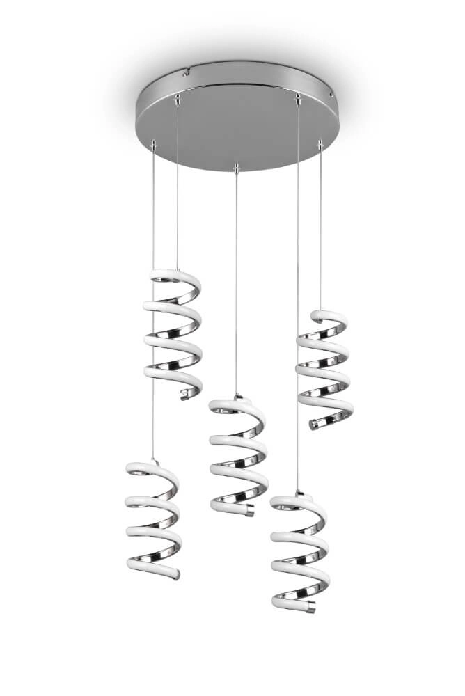 Hanging lamp Laola 5-light