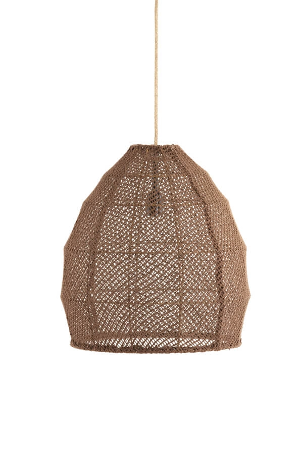 Japandi pendant lamp Makassar brown Ø 42cm Light & Living 8717807706449