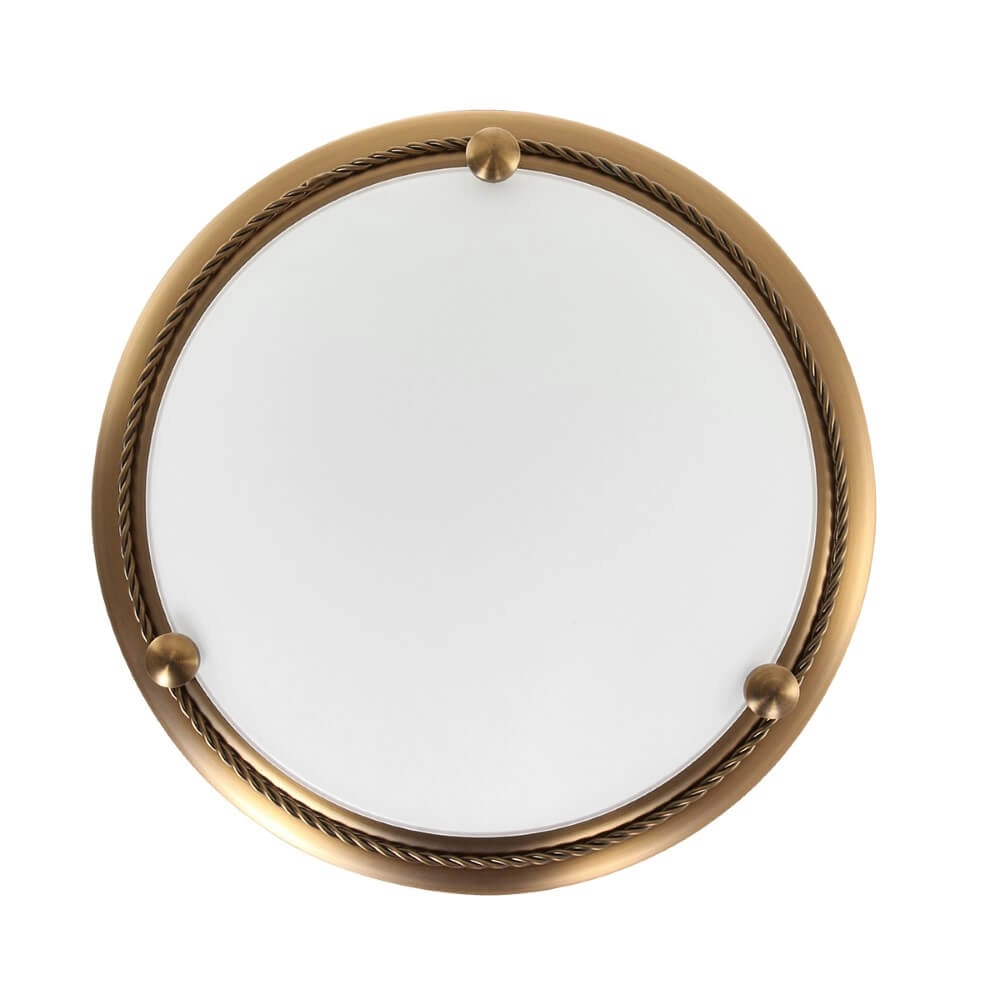 Lamp Ceiling and Wall or wall lamp 30cm bronze brown Steinhauer 8712746023077
