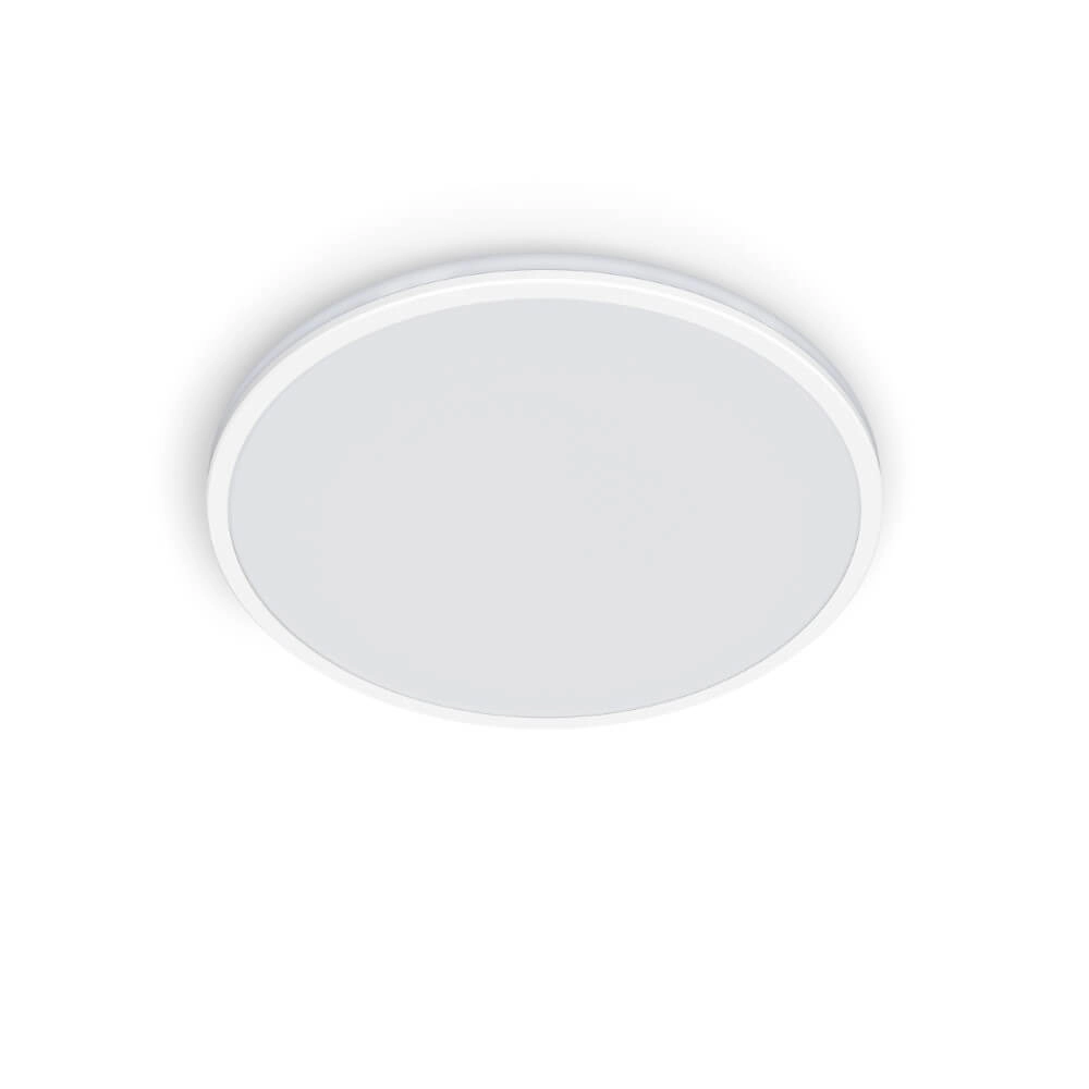 Black ceiling lamp Ozziet Ø 30cm