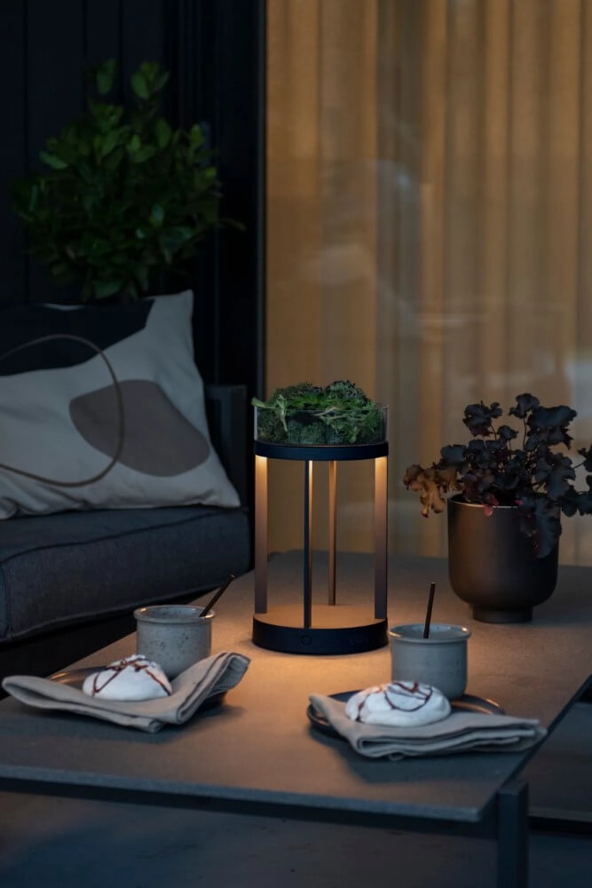Rechargeable table lamp Chieti black KonstSmide 7318307821758
