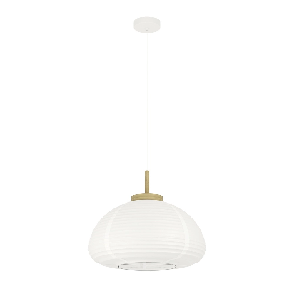Pendant lamp Summerhill Ø 55cm - travel paper