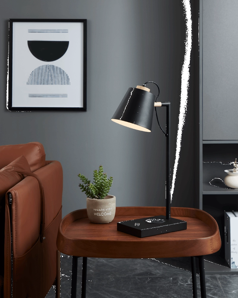 Desk lamp Lacey-Qi with charger Eglo 9008606245185