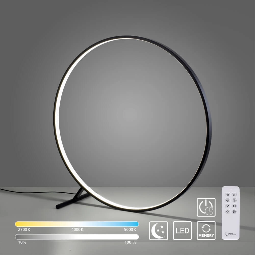 Floor lamp Hula unique design Ø 100cm Paul Neuhaus 4012248373323