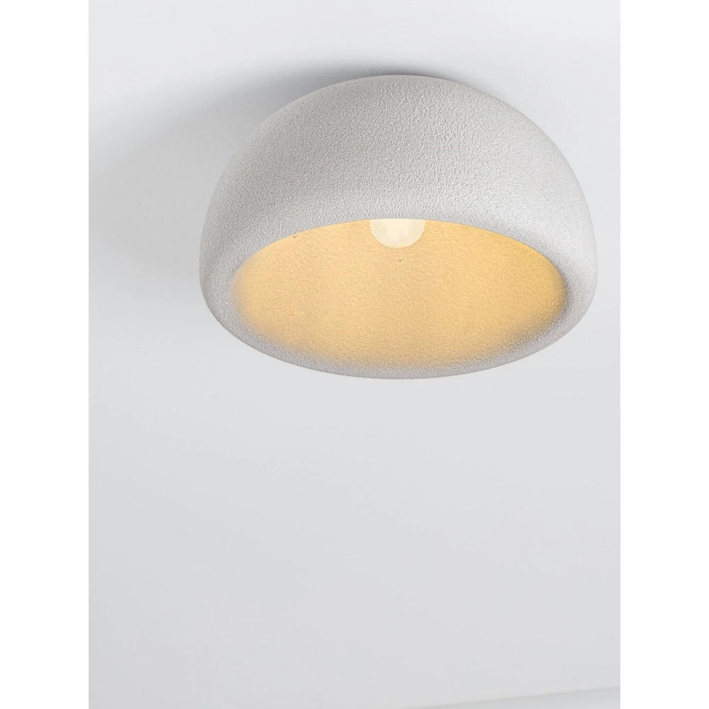 Modern ceiling lamp Davo grey Ø 43cm Lyora 5212017495723