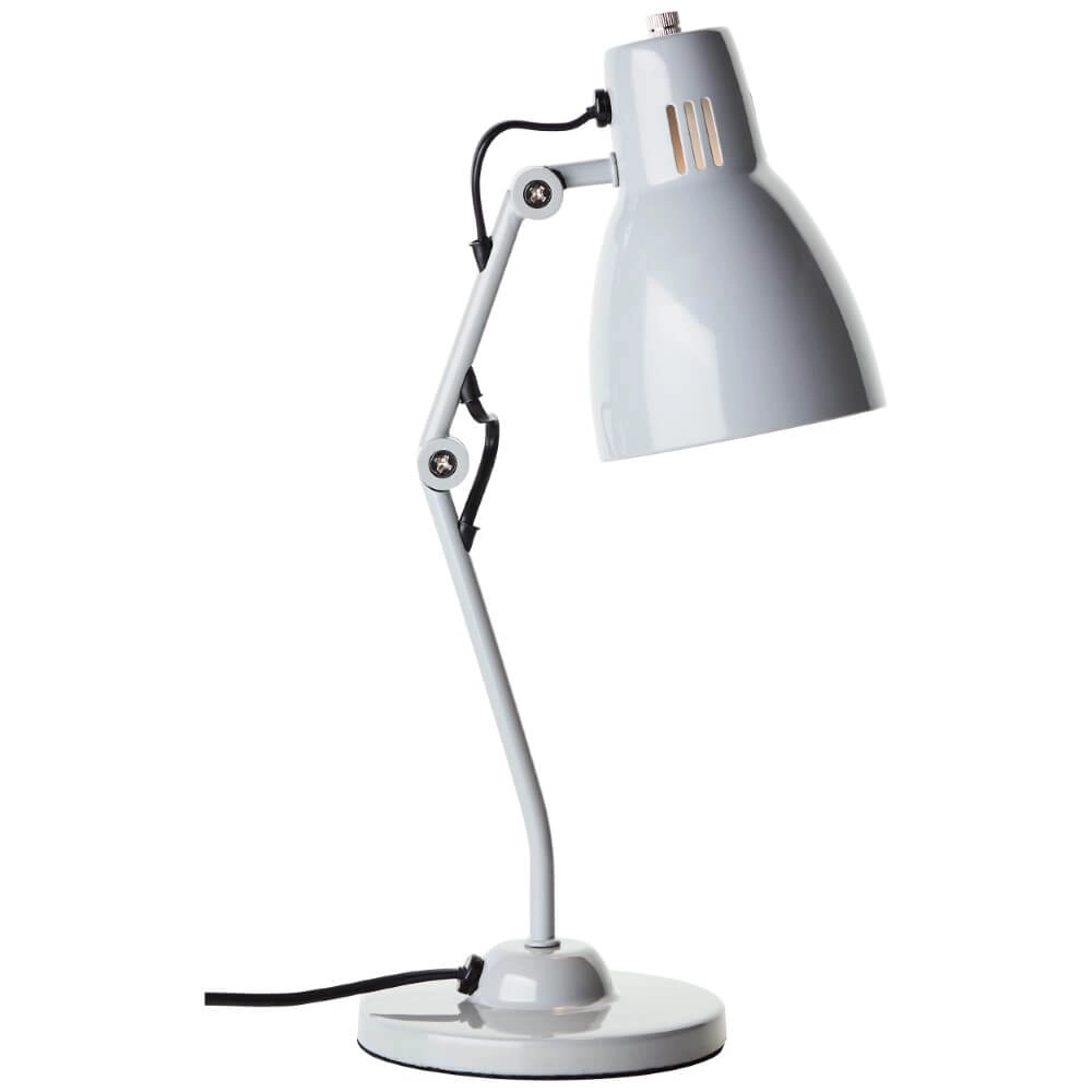 Table lamp Bailie gray Brilliant 4004353412417