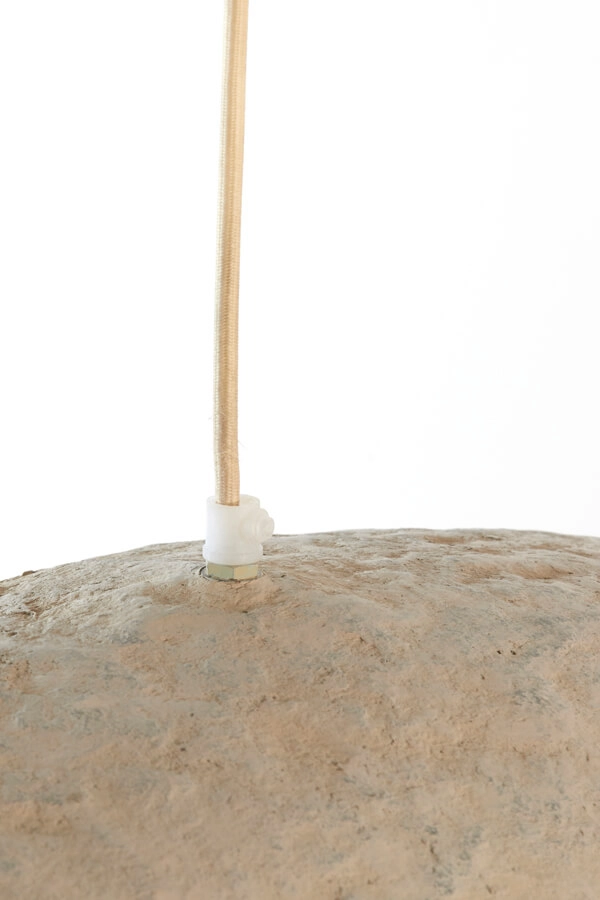 Sand-colored pendant lamp Lonia 53cm Light & Living 8717807743130