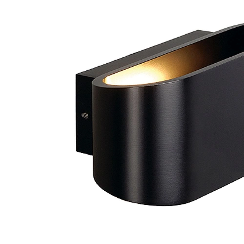 Wall lamp Ossa R7S 18cm black SLV 4024163142199