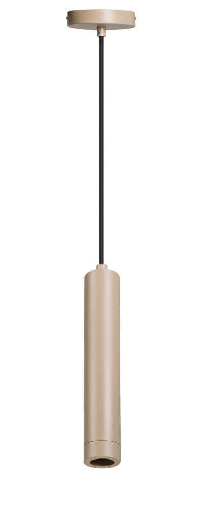Sand-colored pendant lamp Miller Sand ankle
