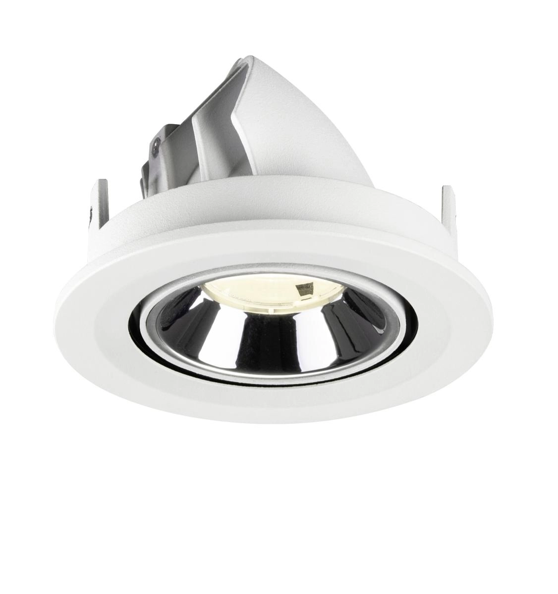Recessed spotlight Numinos Gimble S white/chrome 4000K - 20deg SLV 4024163313285