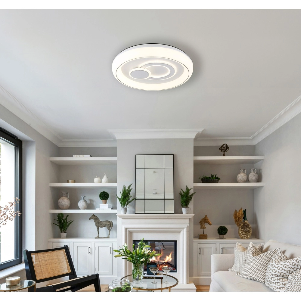 Ceiling lamp Ruiz white Globo 9007371533459