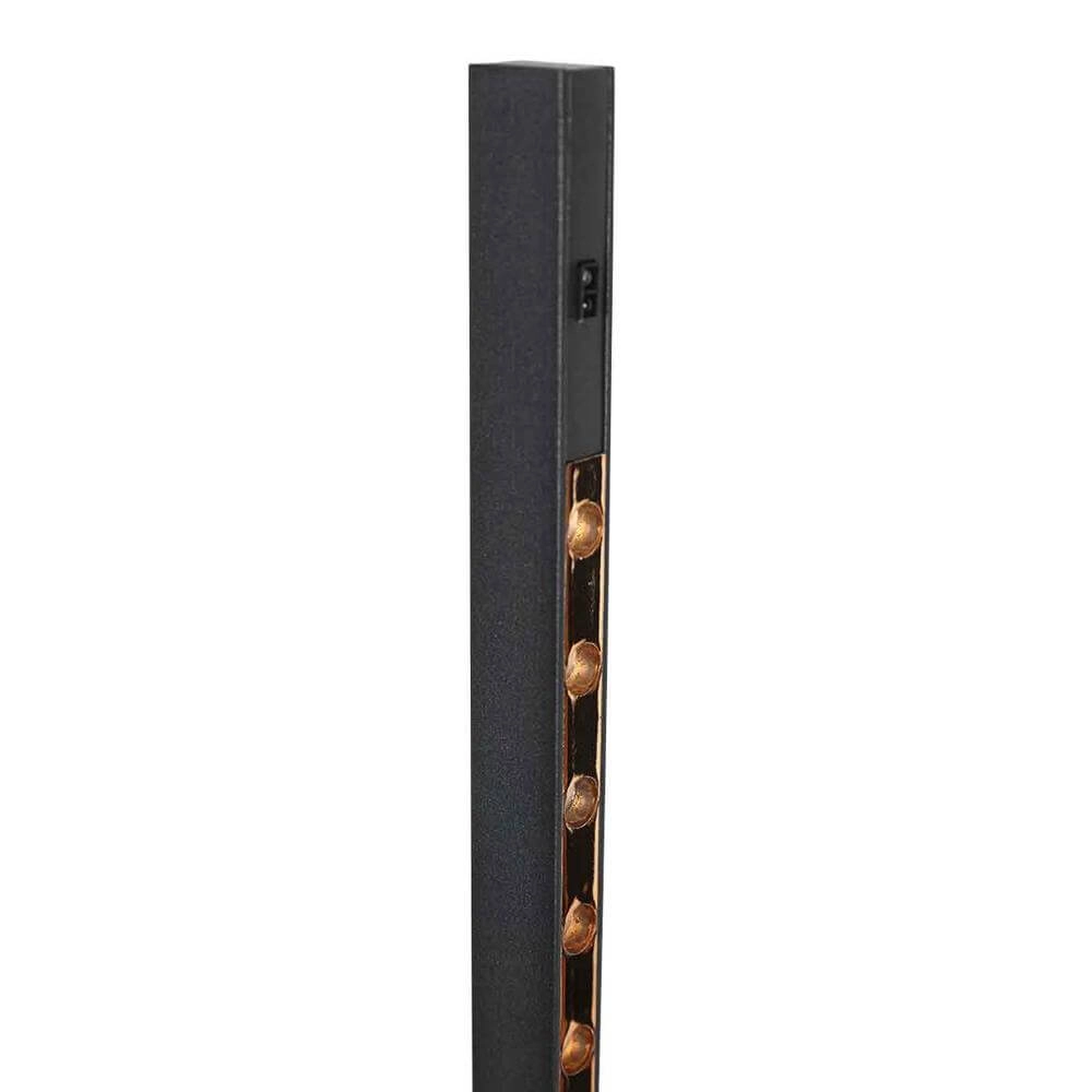 Sleek floor lamp Luzhaz black Steinhauer 8712746176605