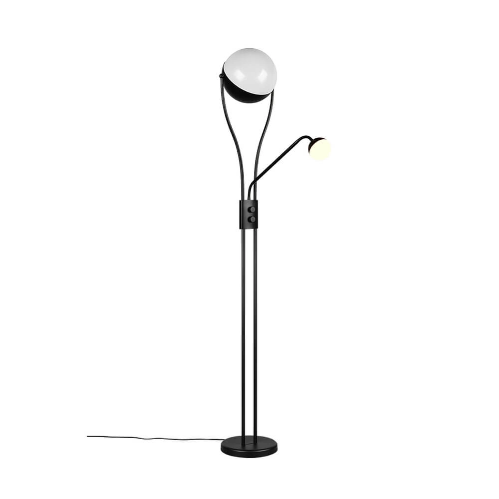 Reading lamp Chris black 2-lights Trio 4017807642964
