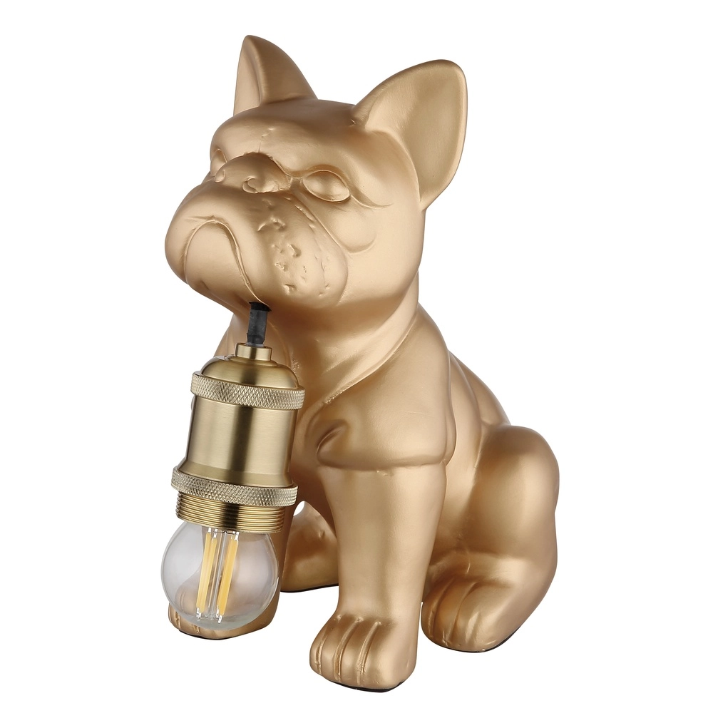 Table lamp Dogo dog gold Globo 9007371566327