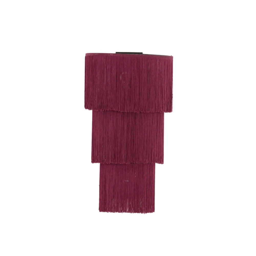 Tiffany wall lamp Malaika purple