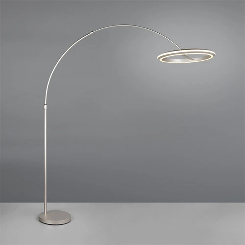 Floor lamp Amador nickel Trio 4017807688184