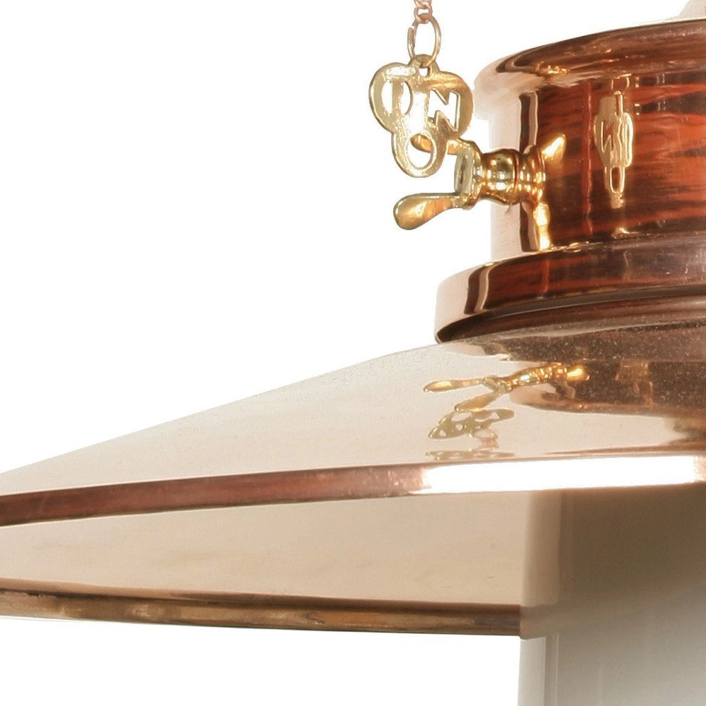 Antique pendant lamp Paddington Station L Limehouse