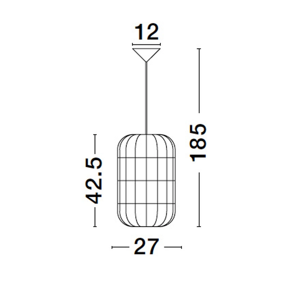 Pendant lamp Griffin Ø 27cm Lyora 5212017438867