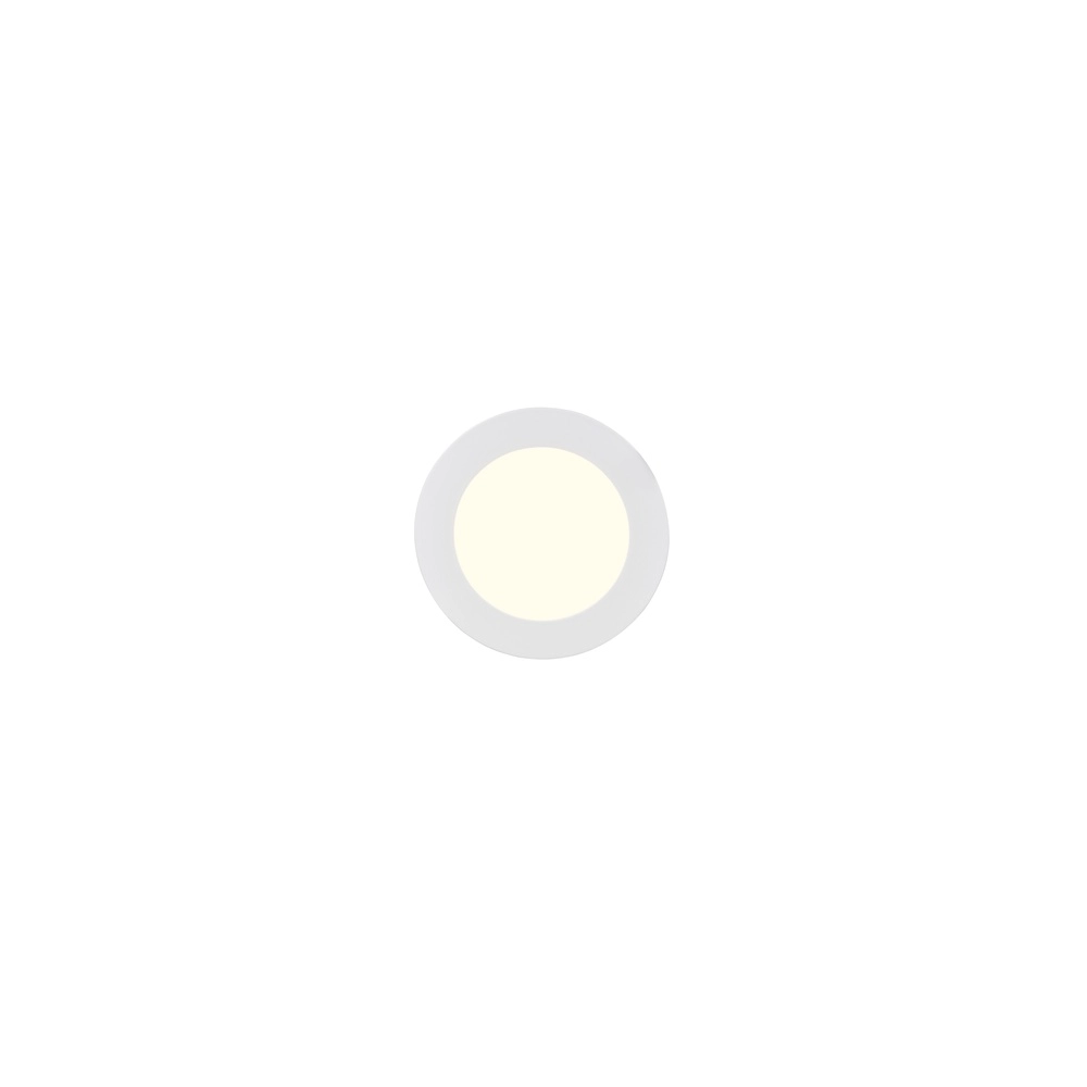 Recessed spotlight Kibo Round white Trio 4017807657883