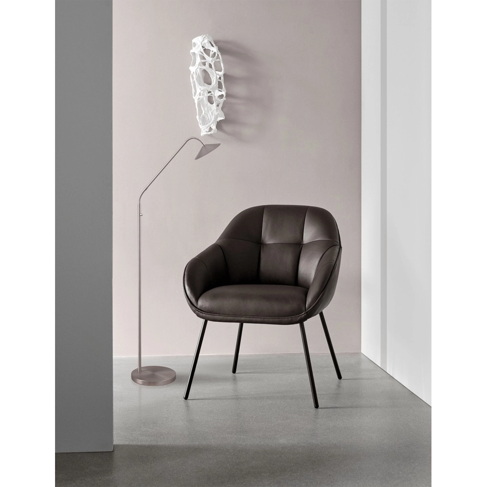 Floor reading lamp Ceppo nickel Masterlight 8718121347998