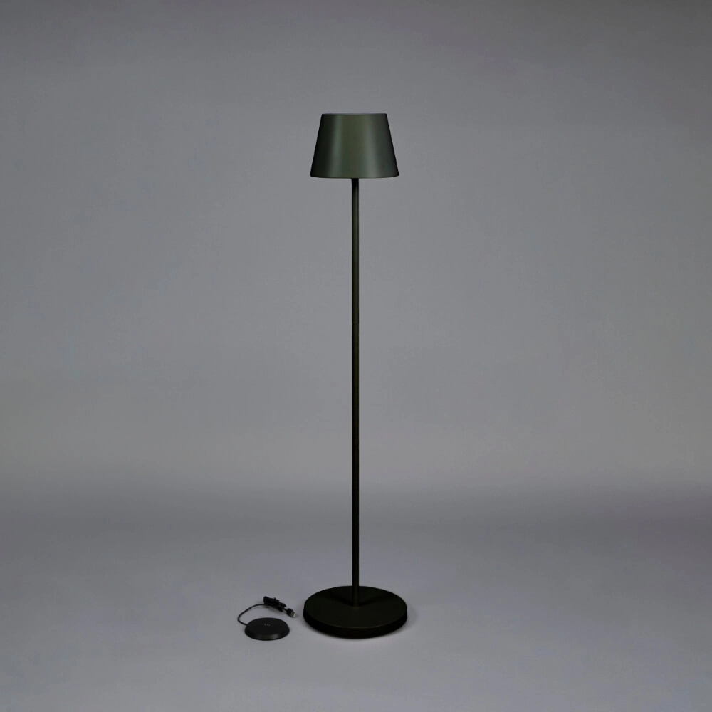 Rechargeable floor lamp Pomezia Medium black KonstSmide 7318307841756