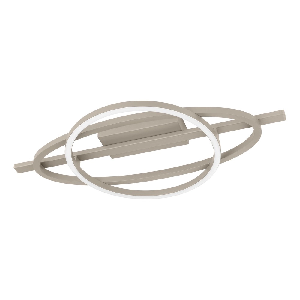 Design ceiling lamp Planillo sand brown oval