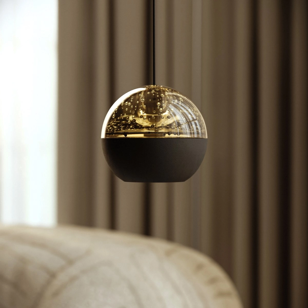 Led pendant Belluno Black Steinhauer 8712746183924