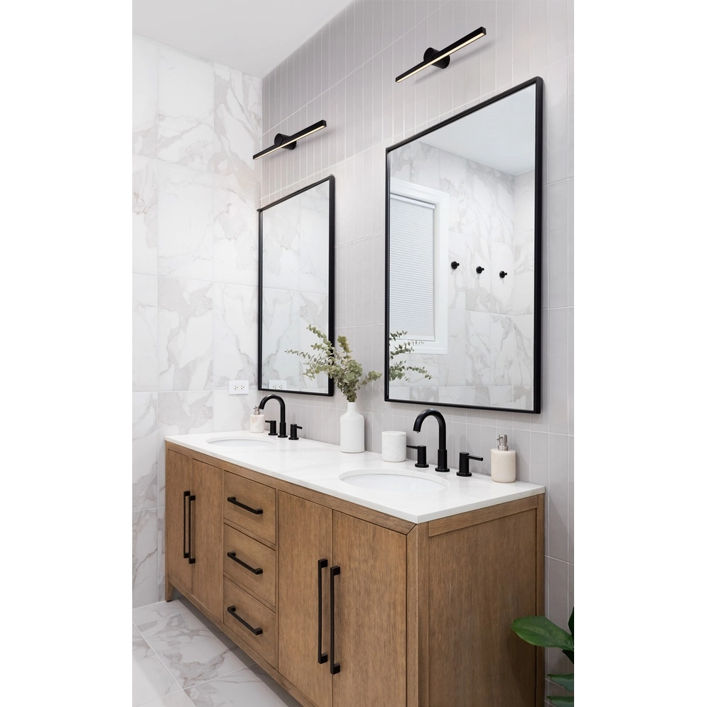 Design wall lamp Breggo black 61cm