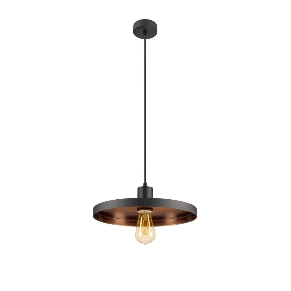 Pendant luminaire Lalu 2m black E27 SLV 4024163317399