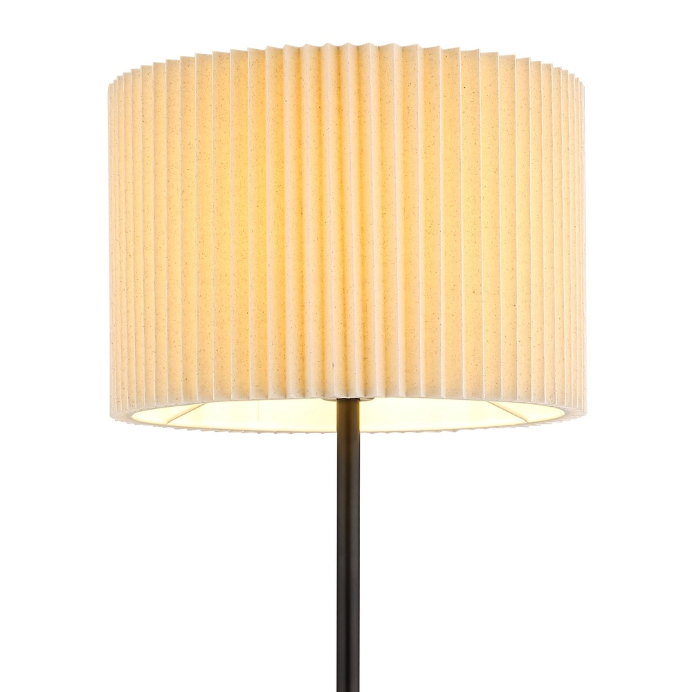 Floor lamp Page Ø 38cm white with black Globo 9007371528592