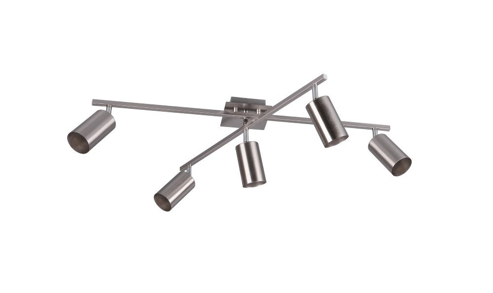 Ceiling light Marley 5-light nickel matt Trio 4017807411638
