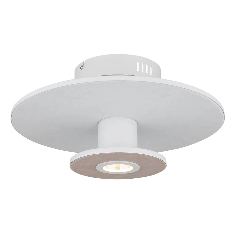 White ceiling lamp Carter Ø 38cm with felt Globo 9007371465750