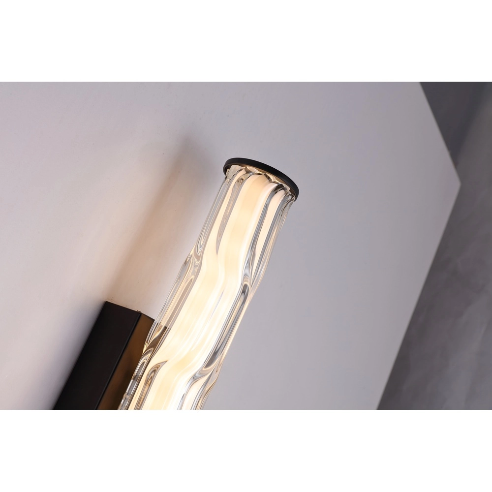 Wall lamp Vibrate black 43cm Searchlight 5053423302119