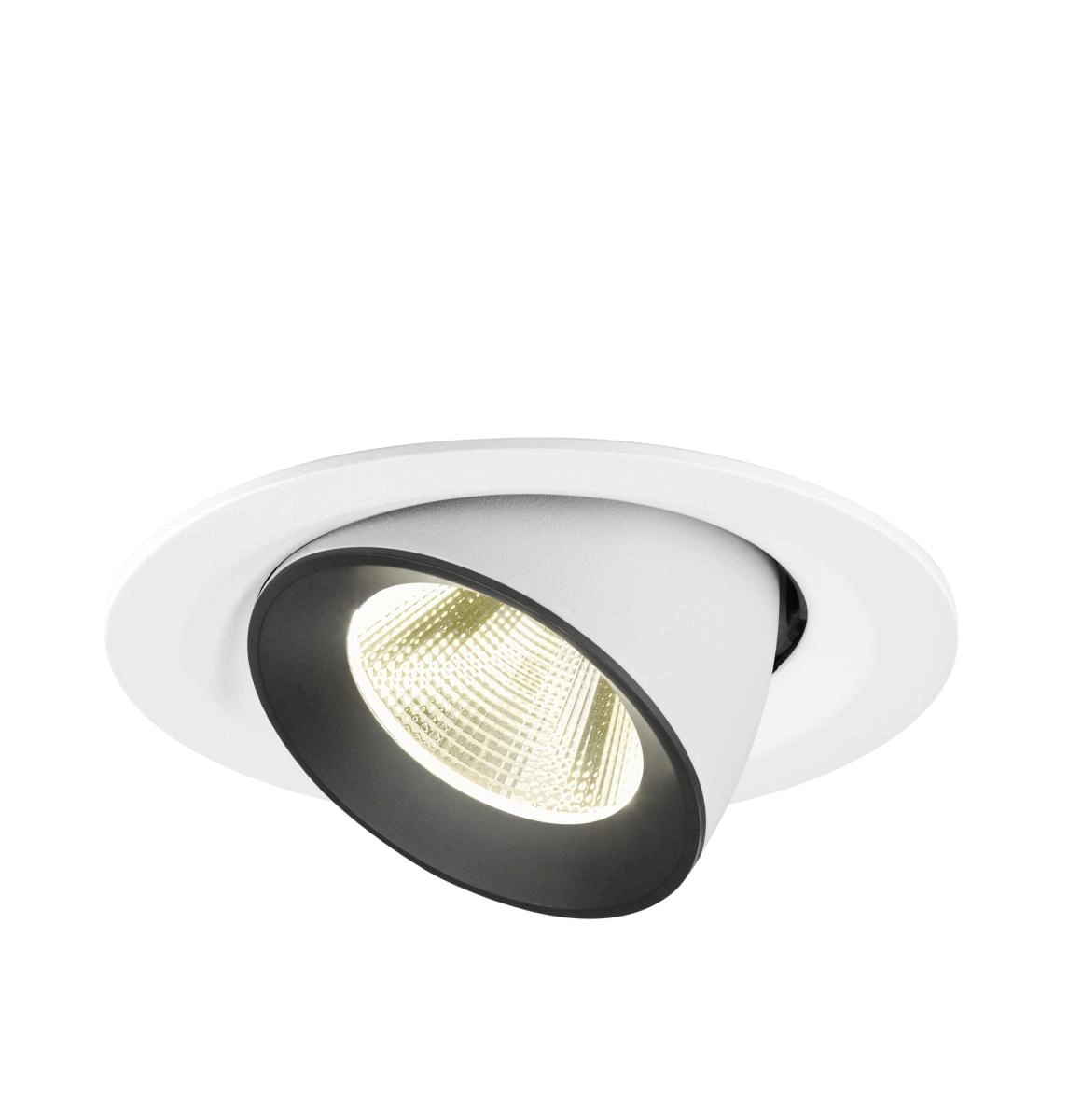 Recessed spotlight Numinos Gimble M white/black 4000K - 20deg SLV 4024163311687