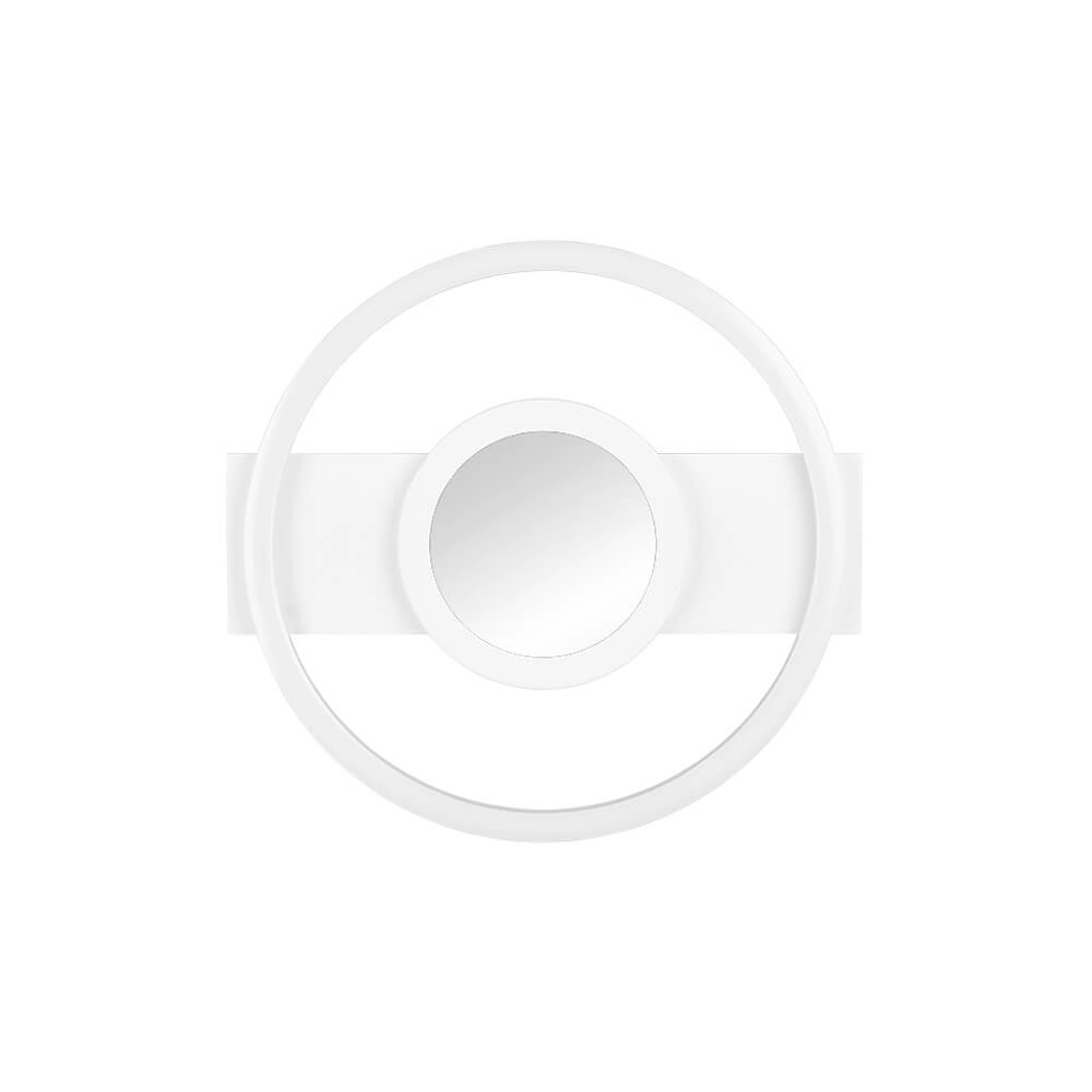 Design ceiling lamp Wheeler white round Trio 4017807640540