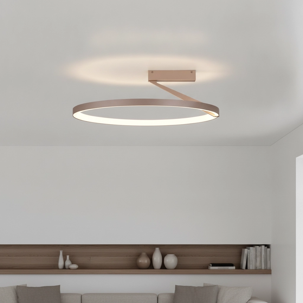 Design ceiling lamp Tilia mocha brown