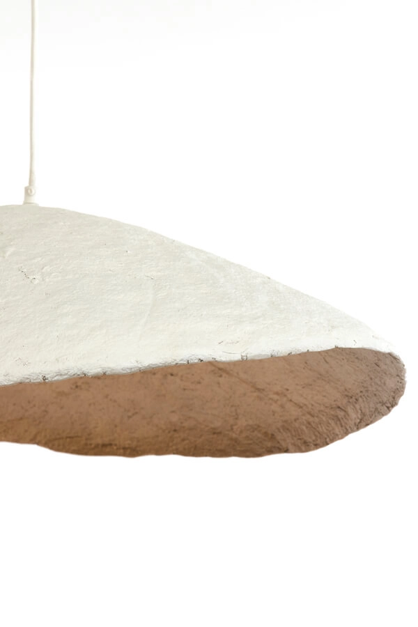 White pendant lamp Lonia 71cm Light & Living 8717807743161