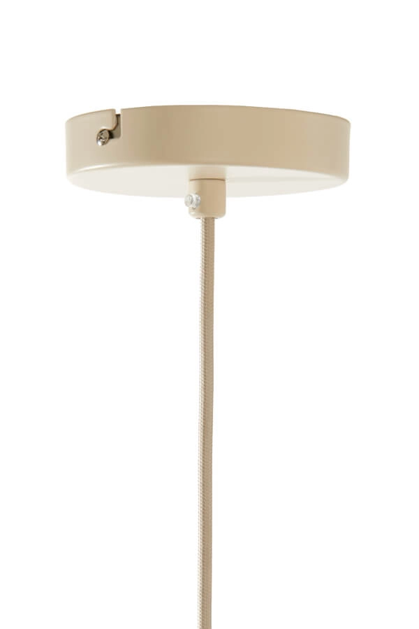 Japandi pendant lamp Itela cream Ø 38cm Light & Living 8717807702755