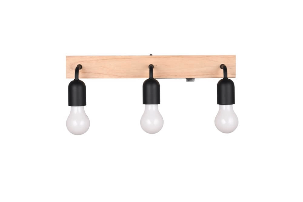 Country bathroom wall lamp Arturo 3x E27 Trio 4017807615685
