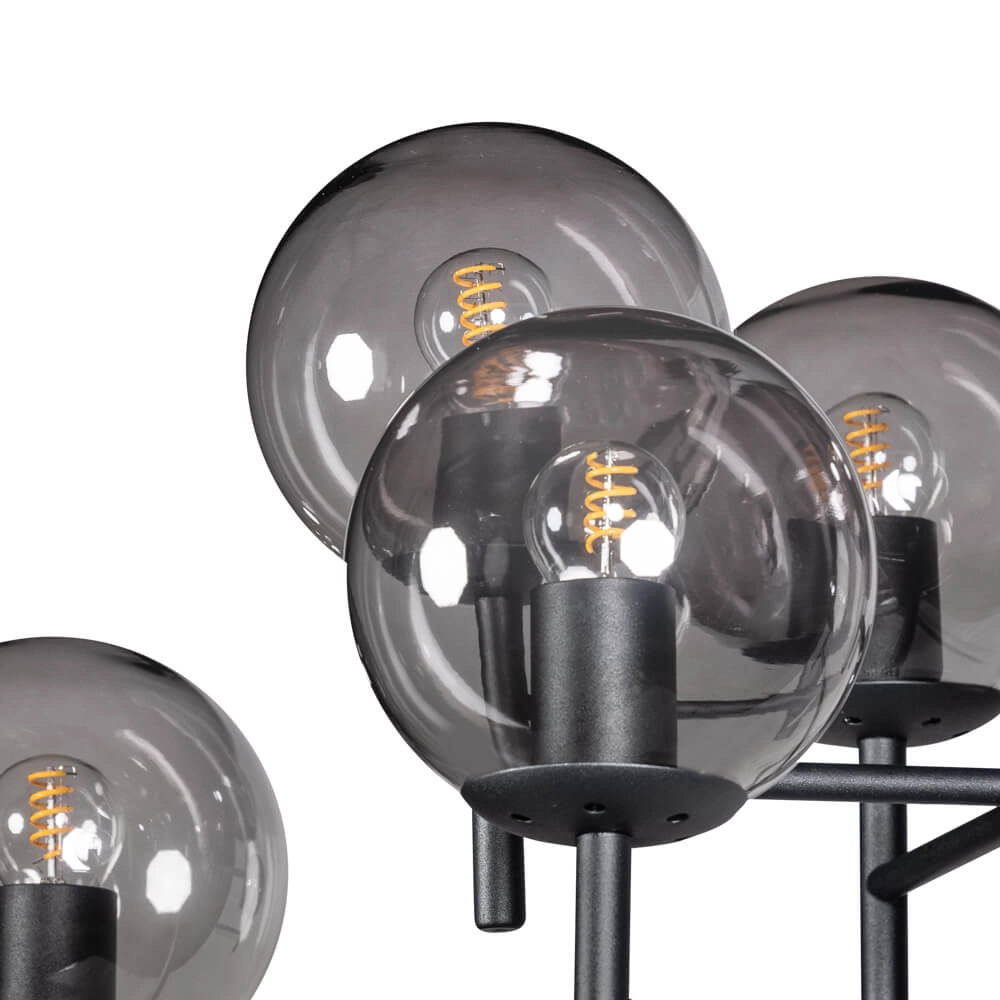 Glass pendant lamp Davina 8-light ETH 8720195302742