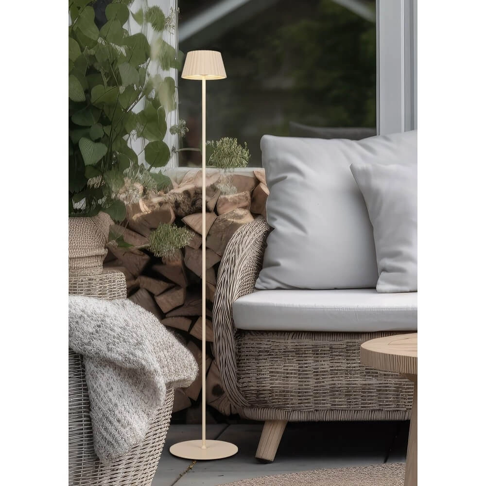 Rechargeable floor lamp Suarez sandy Trio 4017807643220