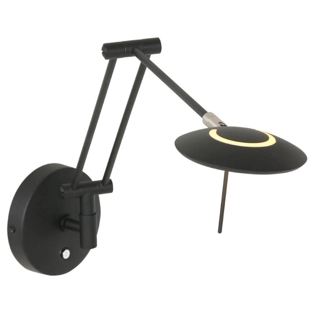 Reading lamp Zodiac LED Black Steinhauer 8712746127331